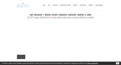 Desktop Screenshot of exim.it